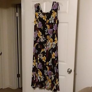 Floral print dress